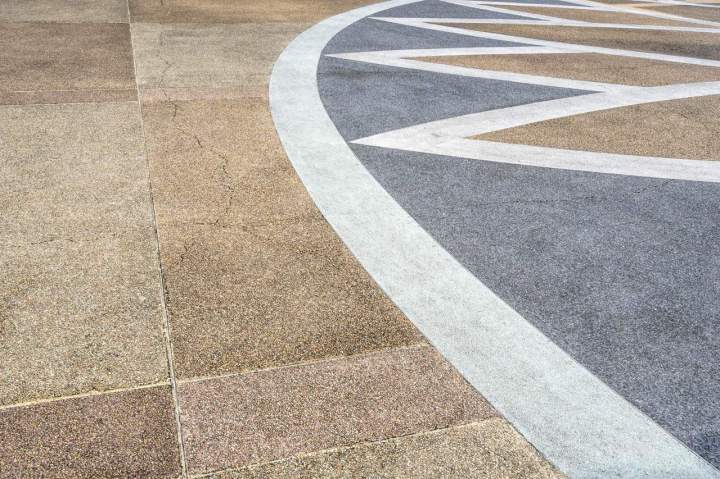 Béton drainant, Genas